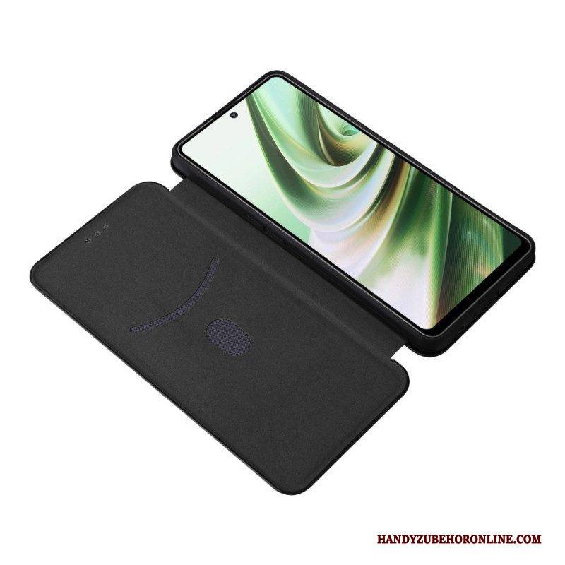 Schutzhülle Für OnePlus Nord CE 3 Lite 5G Flip Case Kohlefaser-textur