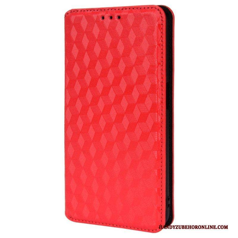 Schutzhülle Für Oppo A54 5G / A74 5G Flip Case 3d-textur