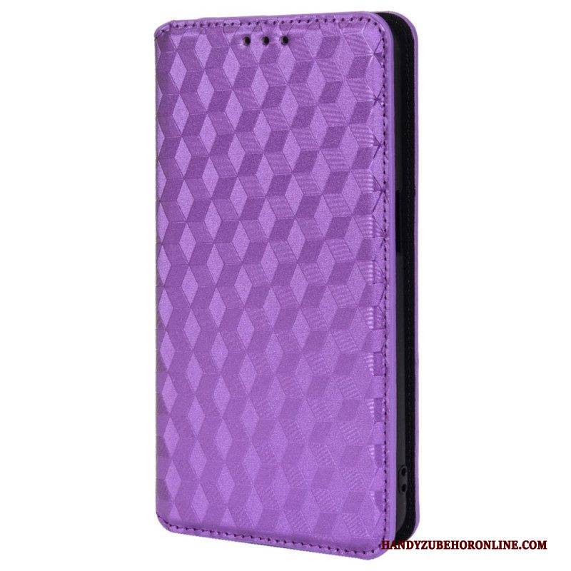 Schutzhülle Für Oppo A54 5G / A74 5G Flip Case 3d-textur