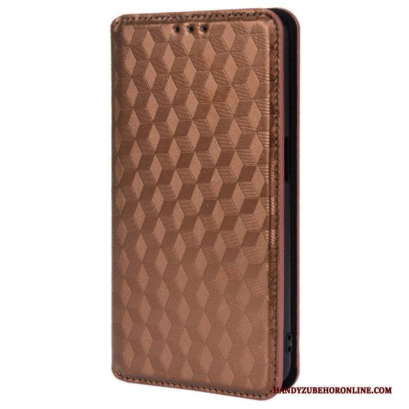 Schutzhülle Für Oppo A54 5G / A74 5G Flip Case 3d-textur