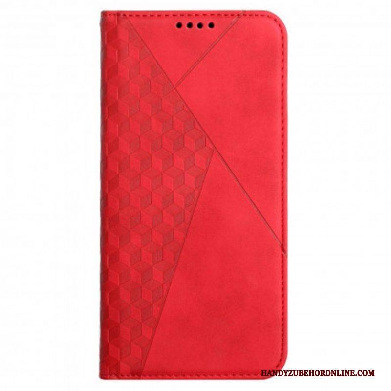 Schutzhülle Für Oppo A54 5G / A74 5G Flip Case Kubischer Skin-touch-stil