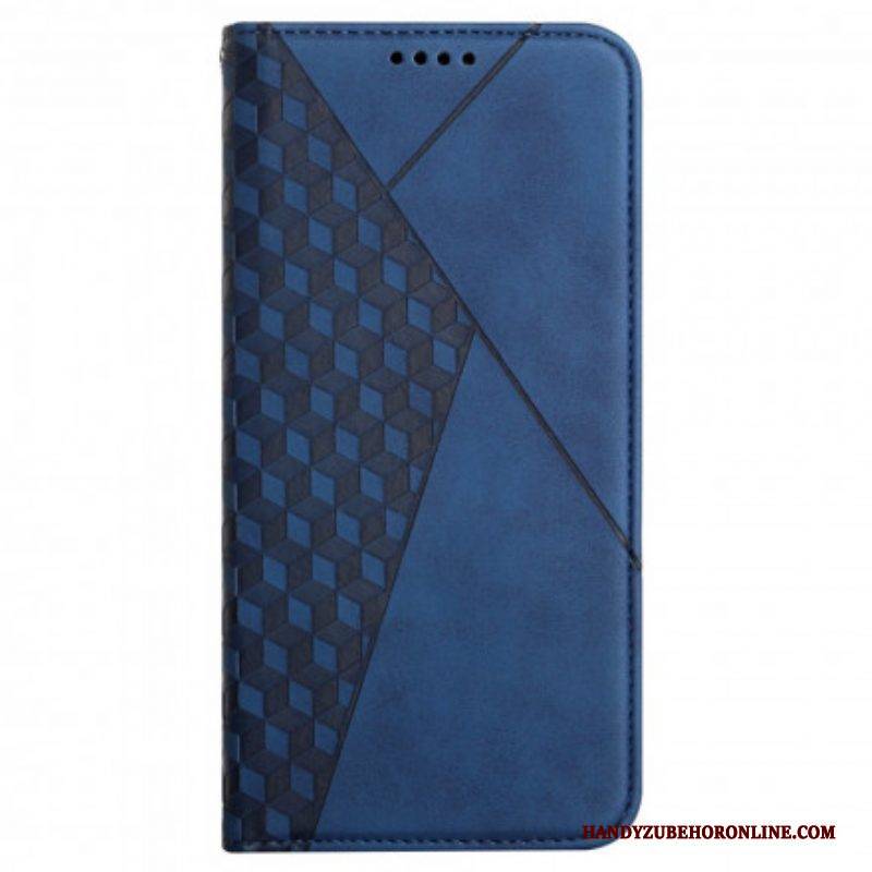 Schutzhülle Für Oppo A54 5G / A74 5G Flip Case Kubischer Skin-touch-stil