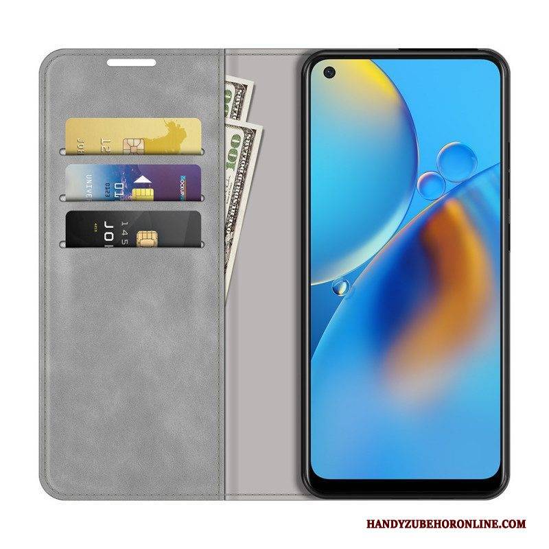 Schutzhülle Für Oppo A74 4G Flip Case Hautberührung