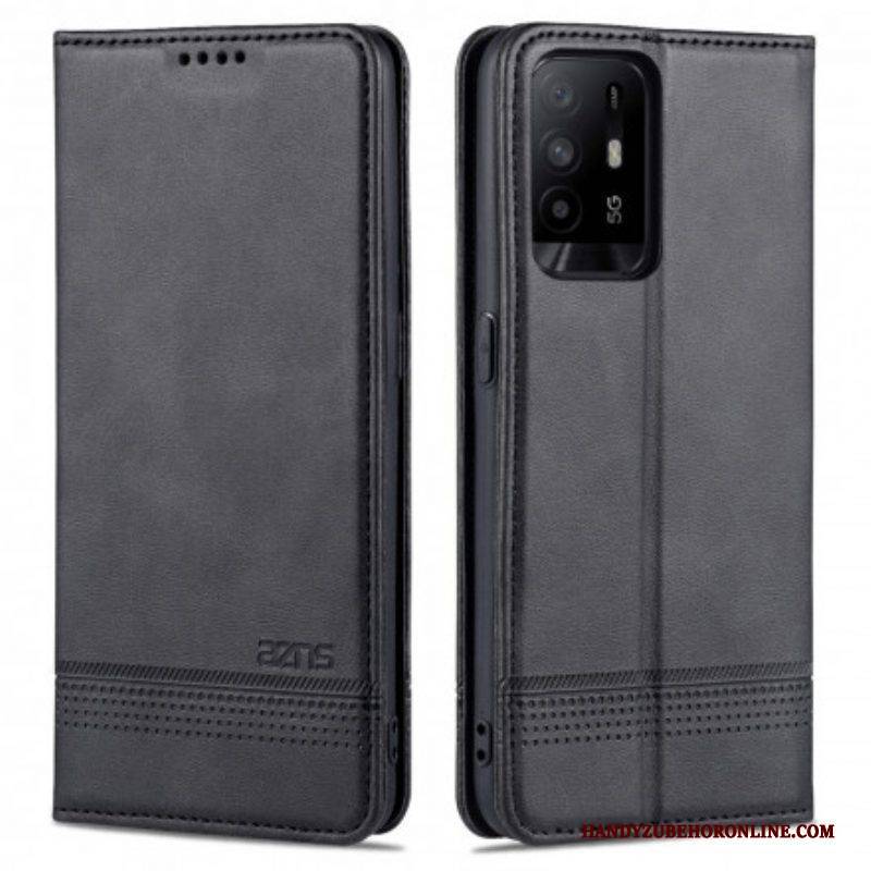 Schutzhülle Für Oppo A94 5G Flip Case Azns Leder-styling