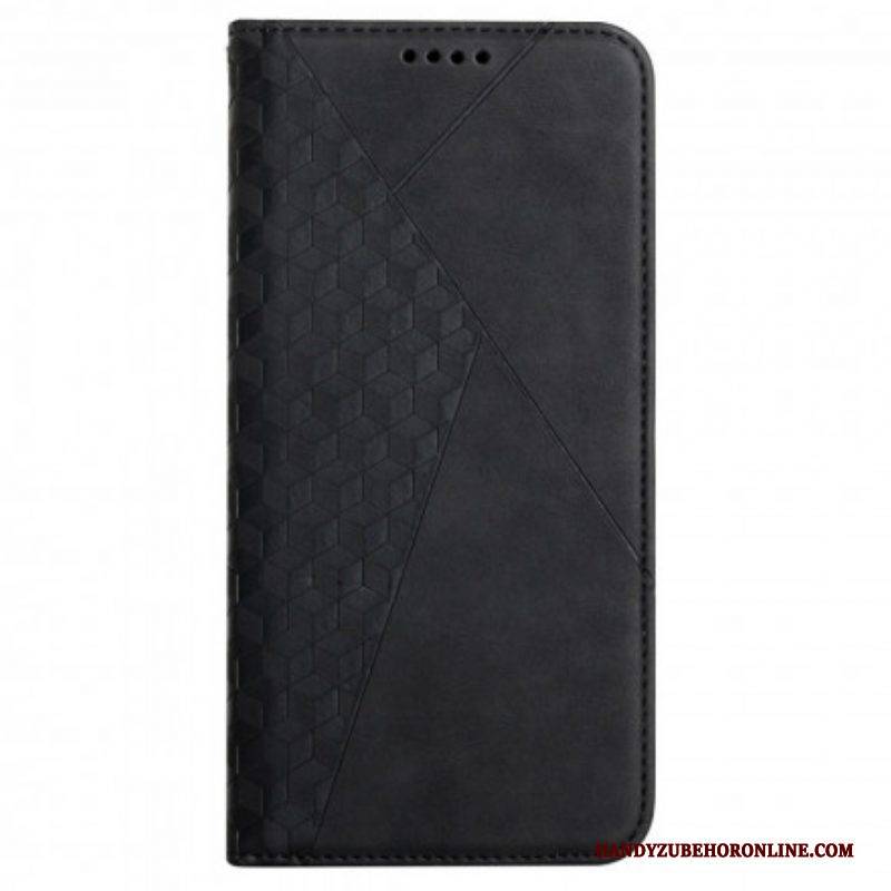 Schutzhülle Für Oppo A94 5G Flip Case Kubischer Skin-touch-stil