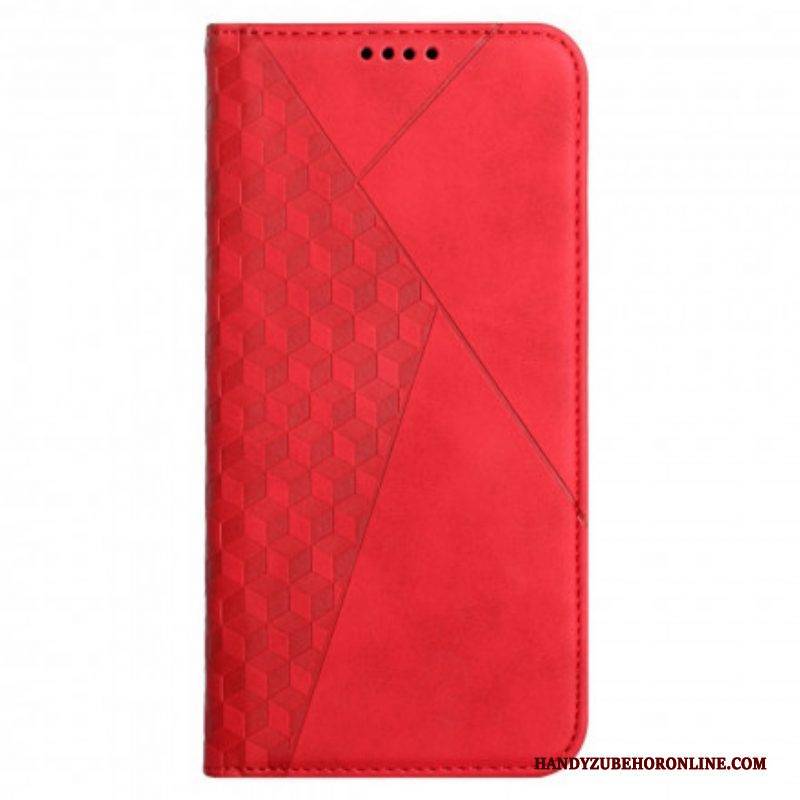 Schutzhülle Für Oppo A94 5G Flip Case Kubischer Skin-touch-stil