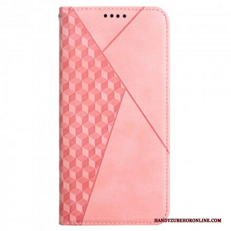 Schutzhülle Für Oppo A94 5G Flip Case Kubischer Skin-touch-stil