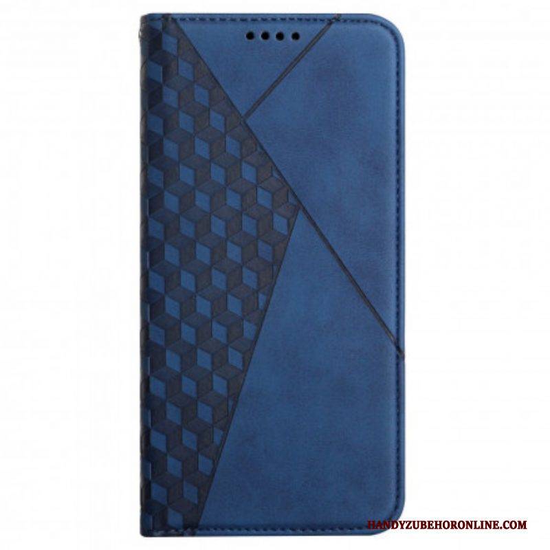 Schutzhülle Für Oppo A94 5G Flip Case Kubischer Skin-touch-stil