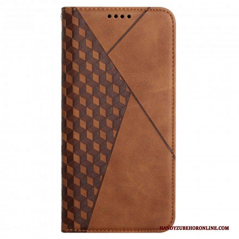 Schutzhülle Für Oppo A94 5G Flip Case Kubischer Skin-touch-stil