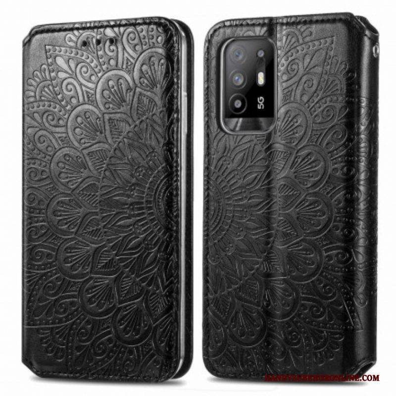 Schutzhülle Für Oppo A94 5G Flip Case Mandala