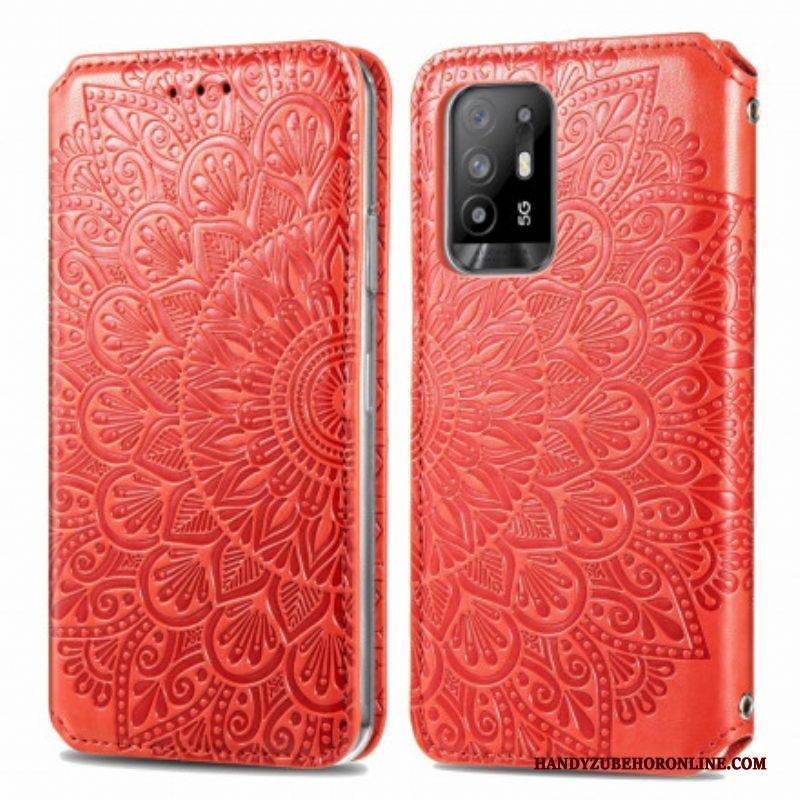 Schutzhülle Für Oppo A94 5G Flip Case Mandala