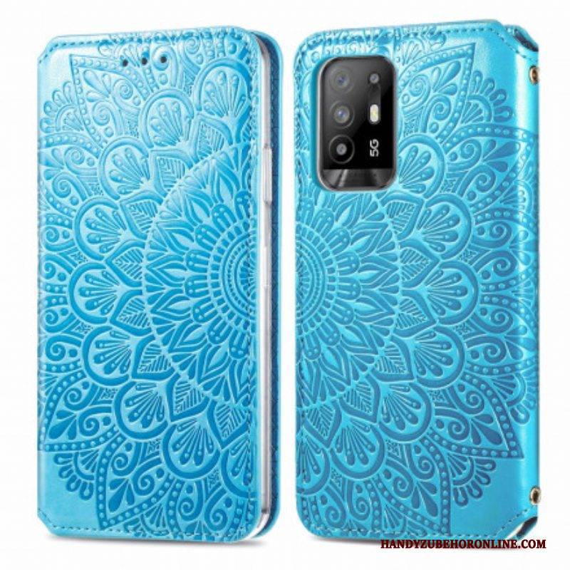 Schutzhülle Für Oppo A94 5G Flip Case Mandala