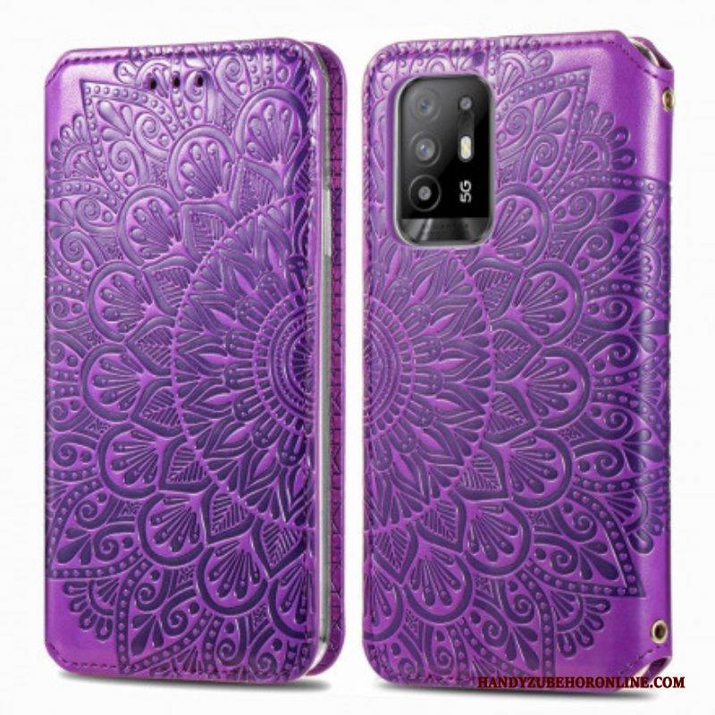 Schutzhülle Für Oppo A94 5G Flip Case Mandala