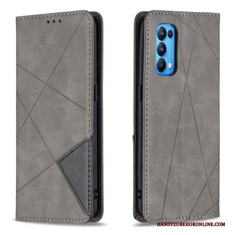 Schutzhülle Für Oppo Find X3 Lite Flip Case Künstlerstil