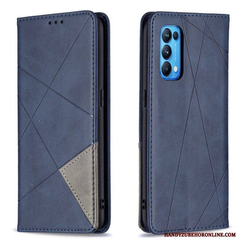 Schutzhülle Für Oppo Find X3 Lite Flip Case Künstlerstil