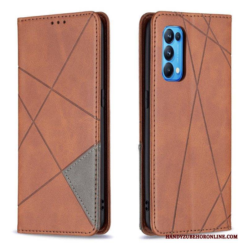 Schutzhülle Für Oppo Find X3 Lite Flip Case Künstlerstil