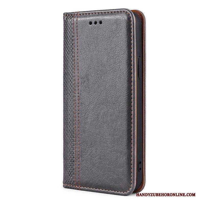 Schutzhülle Für Oppo Find X5 Pro Flip Case Vintage-ledereffekt