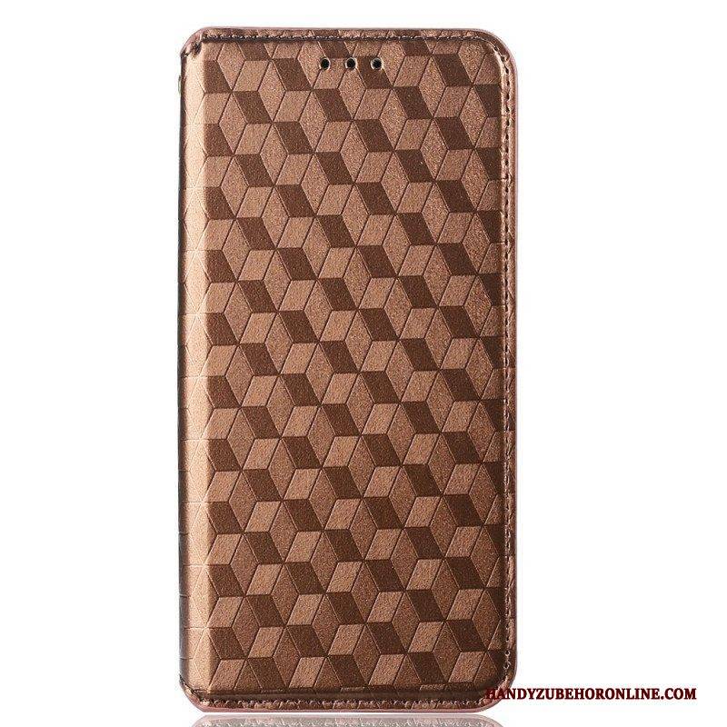 Schutzhülle Für Oppo Reno 6 5G Flip Case 3d-diamant-ledereffekt