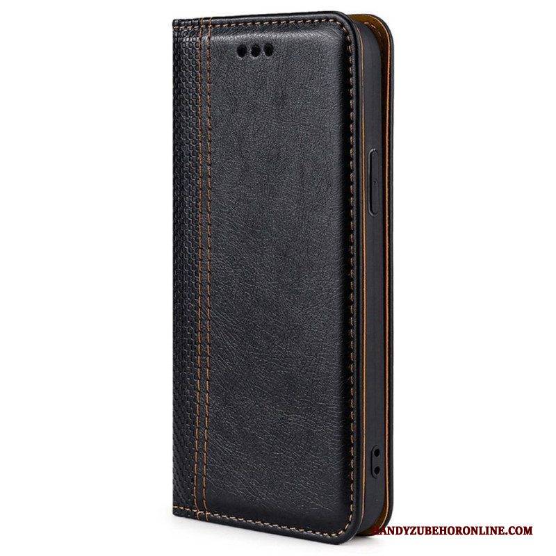 Schutzhülle Für Oppo Reno 8 Flip Case Vintage-kunstleder