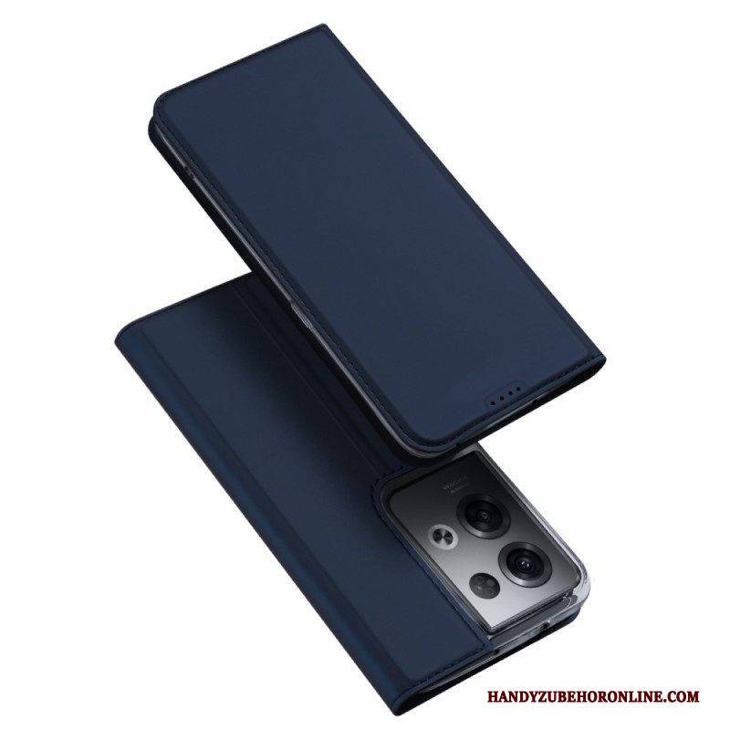 Schutzhülle Für Oppo Reno 8 Pro Flip Case Skin Pro Dux Ducis