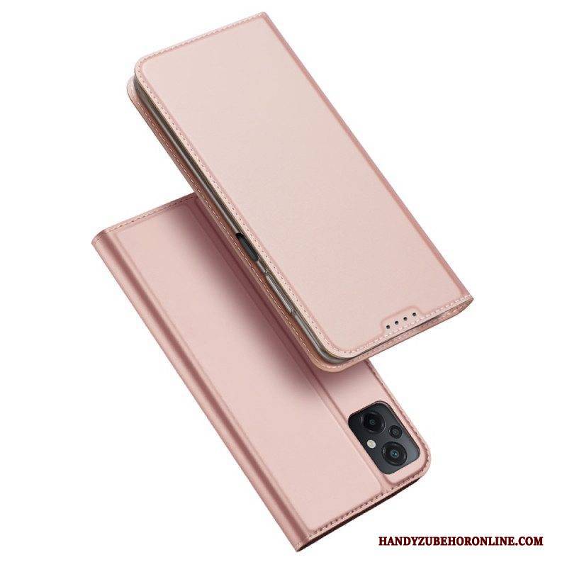 Schutzhülle Für Poco M5 Flip Case Skin Pro Series Dux Ducis