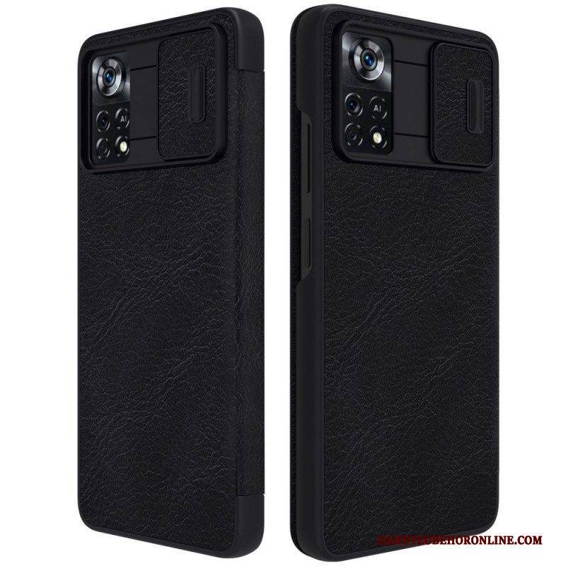 Schutzhülle Für Poco X4 Pro 5G Flip Case Qin Pro-serie Nillkin