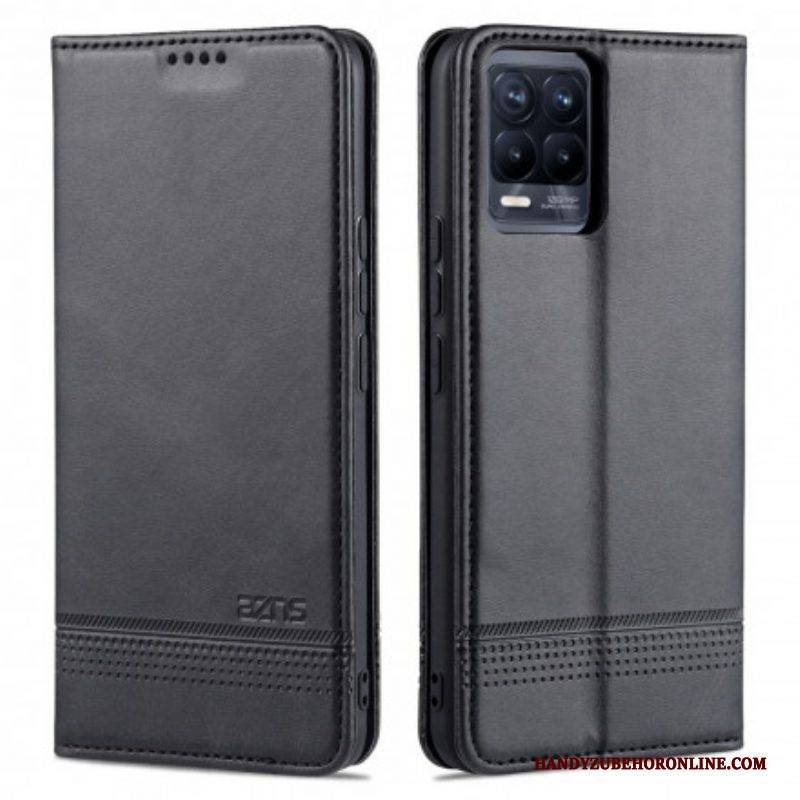 Schutzhülle Für Realme 8 / 8 Pro Flip Case Azns Leder-styling