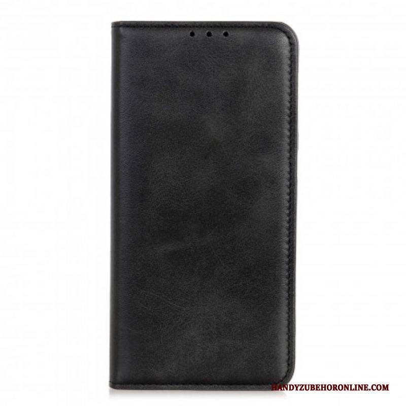 Schutzhülle Für Realme 8 / 8 Pro Flip Case Elegantes Spaltleder