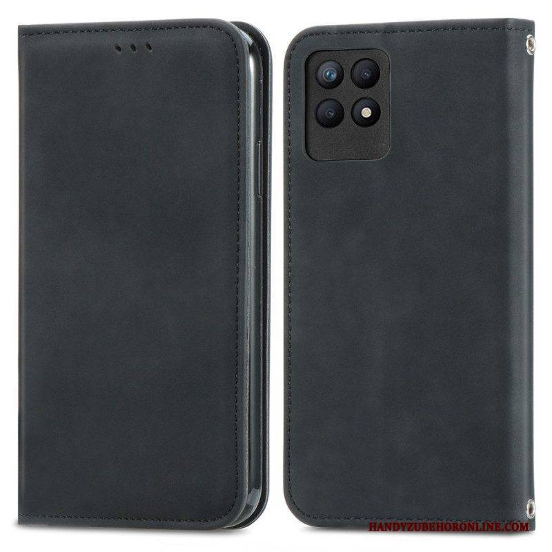 Schutzhülle Für Realme 8i Flip Case Skin-touch-design