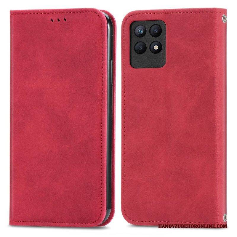 Schutzhülle Für Realme 8i Flip Case Skin-touch-design