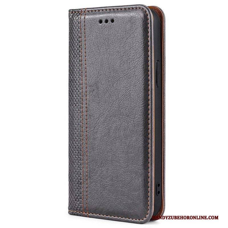 Schutzhülle Für Realme GT Neo 3 Flip Case Jeans-textur