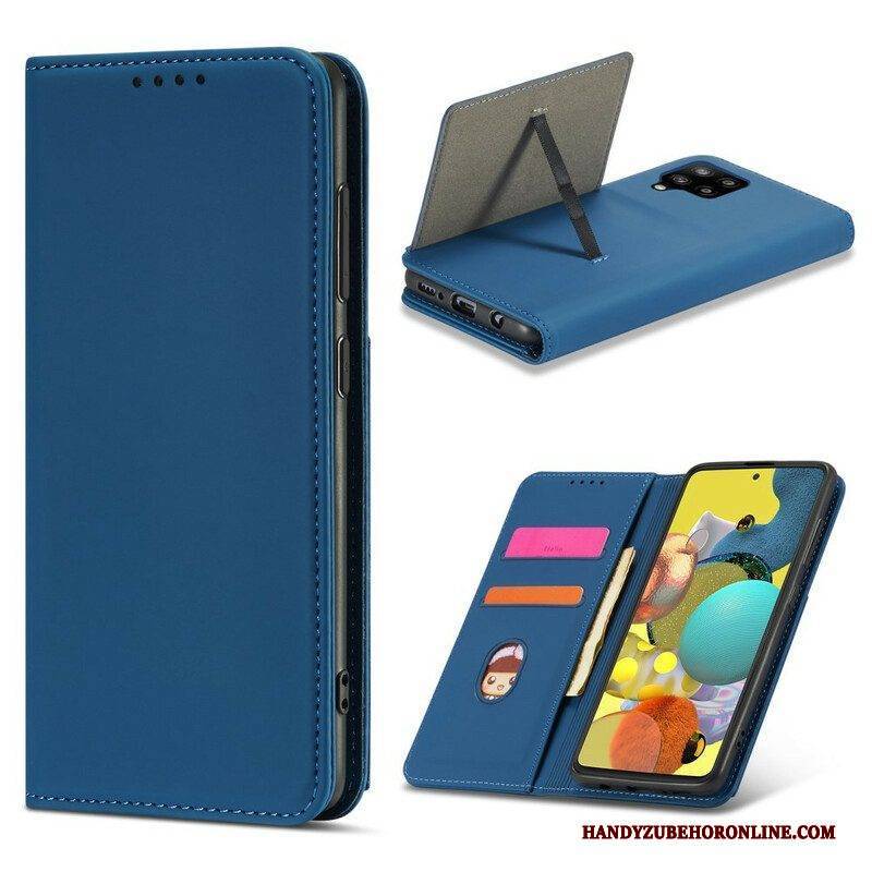 Schutzhülle Für Samsung Galaxy A42 5G Flip Case Kartenhalterständer