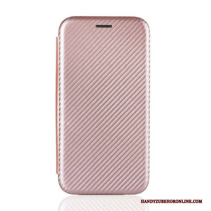 Schutzhülle Für Samsung Galaxy A42 5G Flip Case Kohlefaser