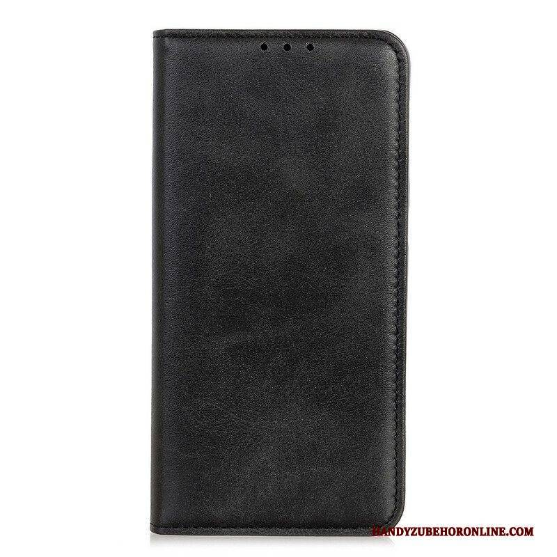 Schutzhülle Für Samsung Galaxy A52 4G / A52 5G / A52s 5G Flip Case Vintage Spaltleder