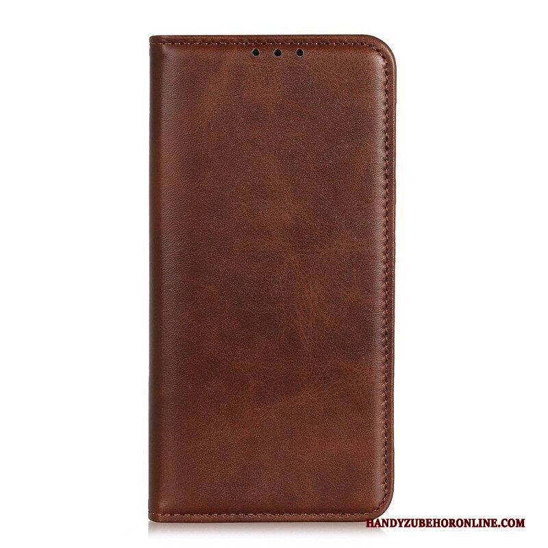 Schutzhülle Für Samsung Galaxy A52 4G / A52 5G / A52s 5G Flip Case Vintage Spaltleder