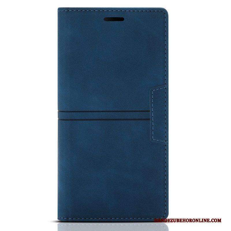 Schutzhülle Für Samsung Galaxy A54 5G Flip Case Stil Leder Couture