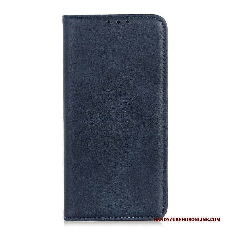 Schutzhülle Für Samsung Galaxy M12 / A12 Flip Case Spaltleder