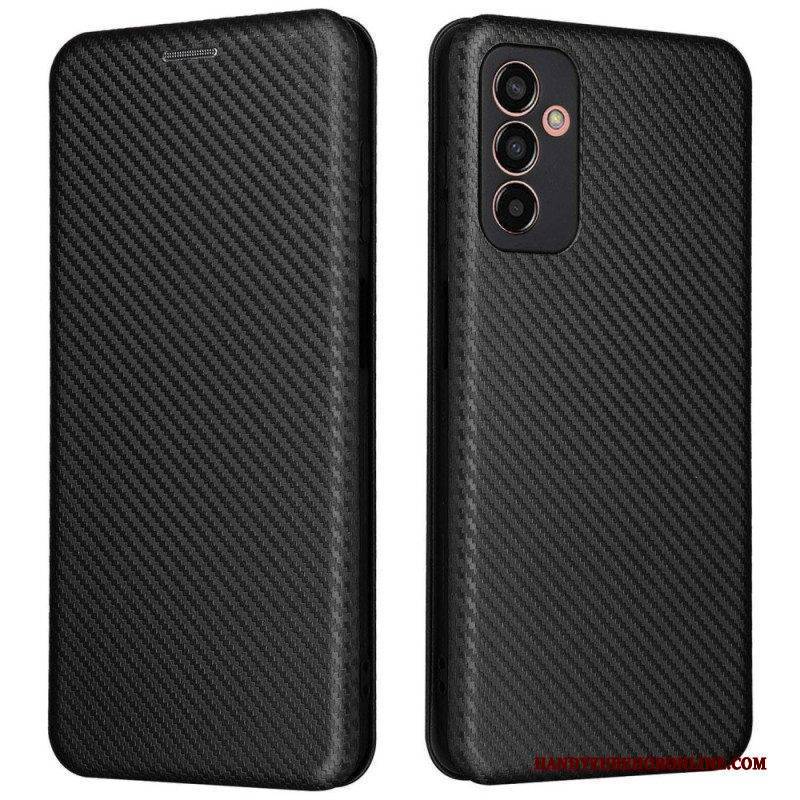 Schutzhülle Für Samsung Galaxy M13 Flip Case Kohlefaser