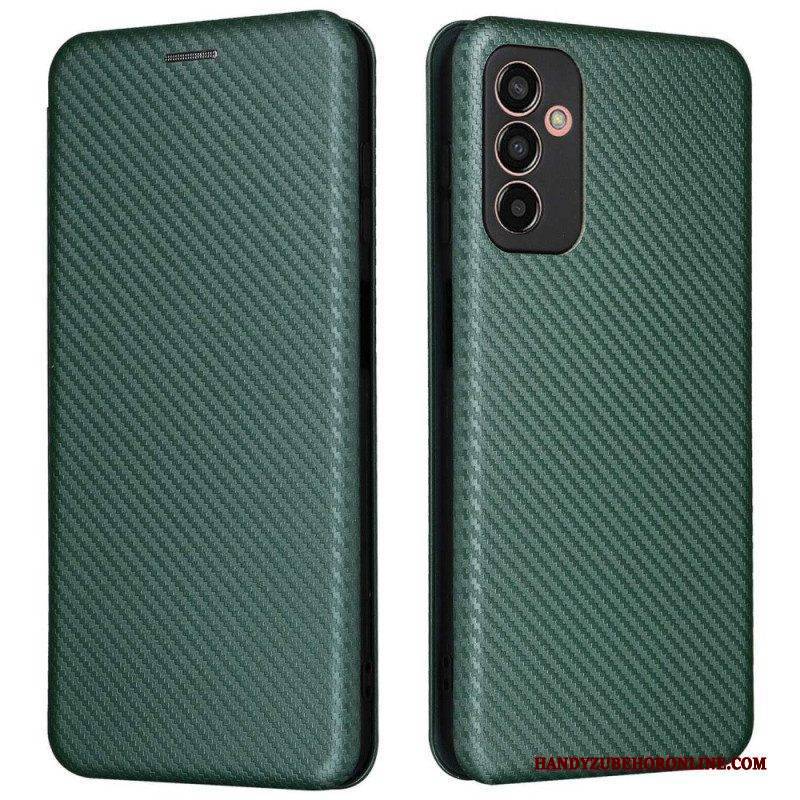 Schutzhülle Für Samsung Galaxy M13 Flip Case Kohlefaser