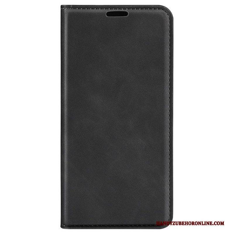 Schutzhülle Für Samsung Galaxy M13 Flip Case Ledereffekt