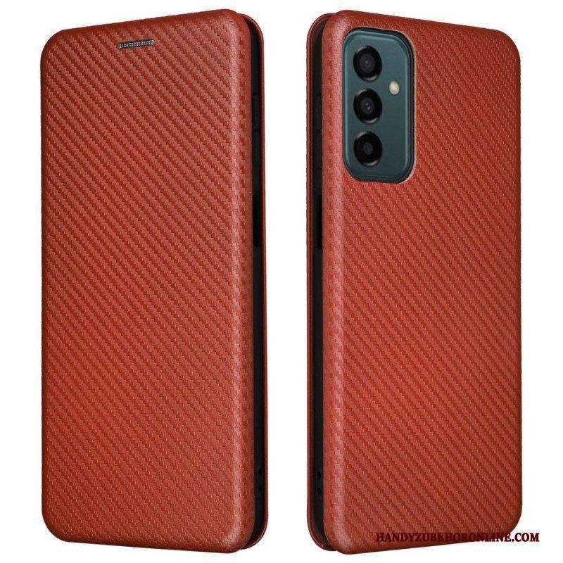 Schutzhülle Für Samsung Galaxy M23 5G Flip Case Kohlefaser