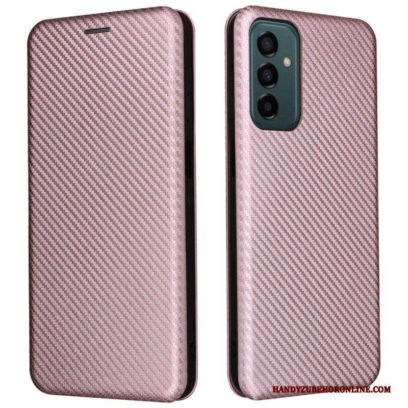 Schutzhülle Für Samsung Galaxy M23 5G Flip Case Kohlefaser