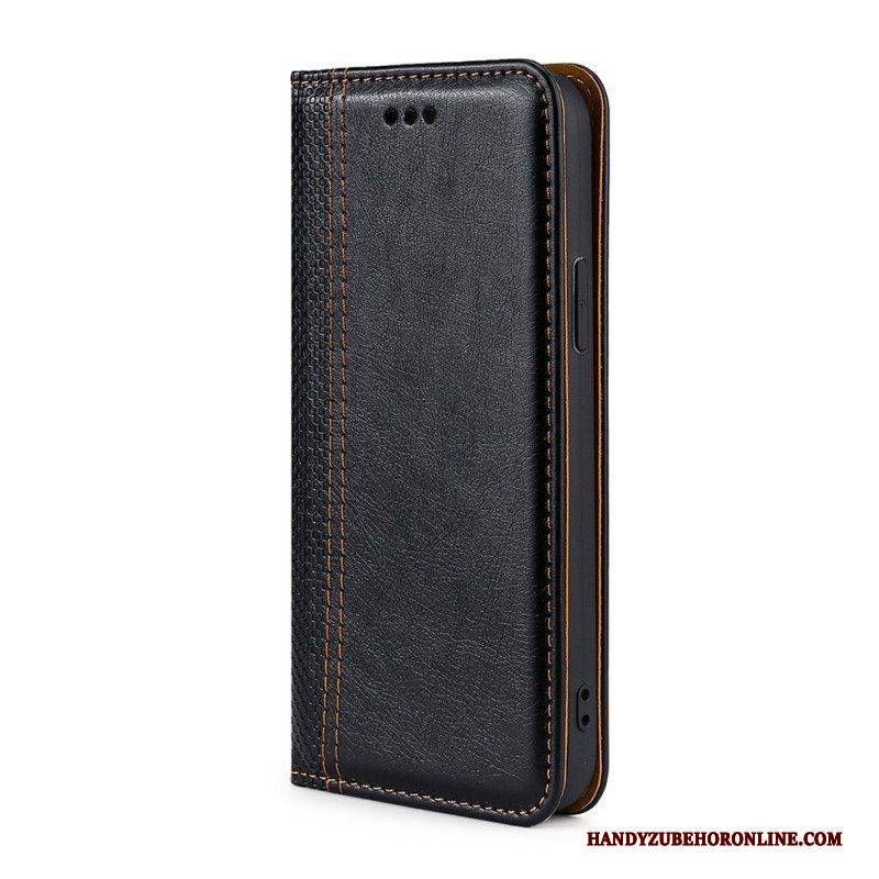 Schutzhülle Für Samsung Galaxy M32 Flip Case Vintage-lederstil