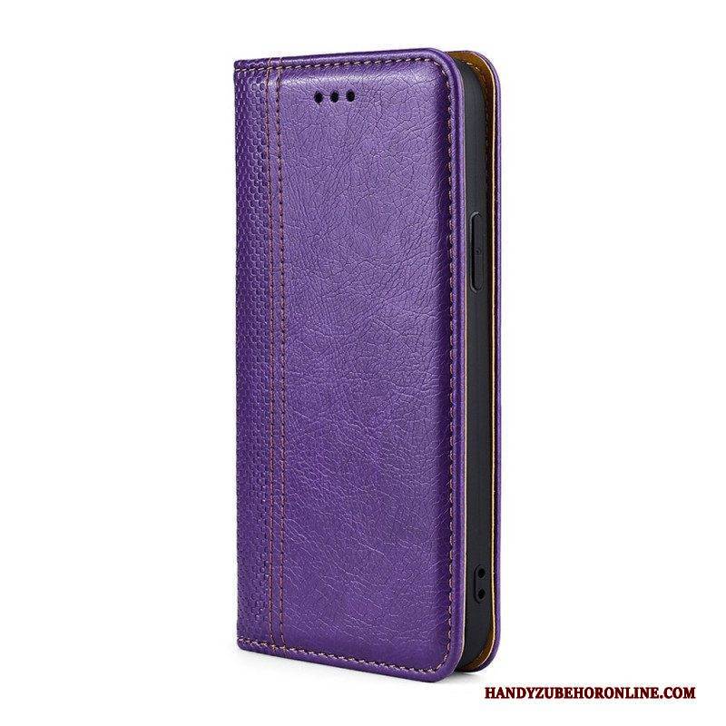 Schutzhülle Für Samsung Galaxy M32 Flip Case Vintage-lederstil