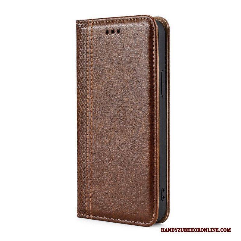 Schutzhülle Für Samsung Galaxy M32 Flip Case Vintage-lederstil