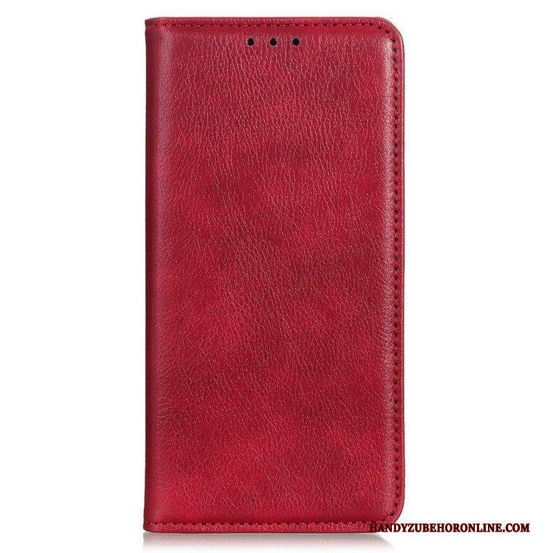 Schutzhülle Für Samsung Galaxy M33 5G Flip Case Litschi-spaltleder