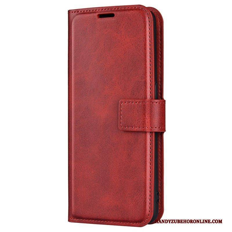 Schutzhülle Für Samsung Galaxy M52 5G Flip Case Elegantes Leder