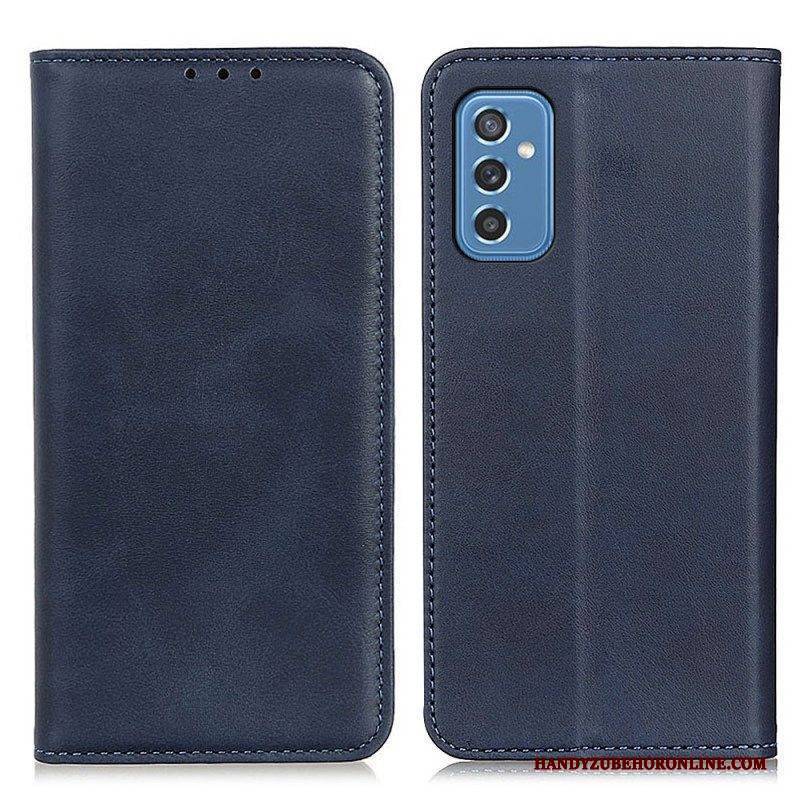 Schutzhülle Für Samsung Galaxy M52 5G Flip Case Elegantes Leder