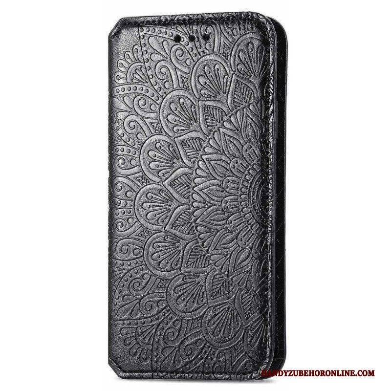 Schutzhülle Für Samsung Galaxy M52 5G Flip Case Kunstleder Antik