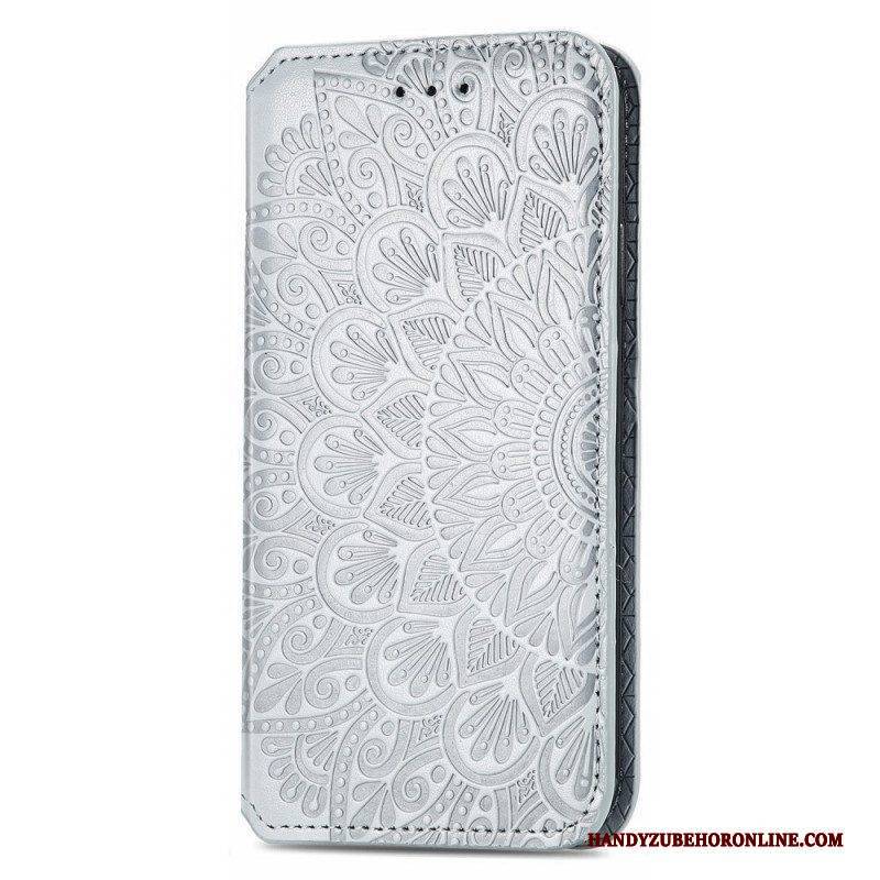 Schutzhülle Für Samsung Galaxy M52 5G Flip Case Kunstleder Antik